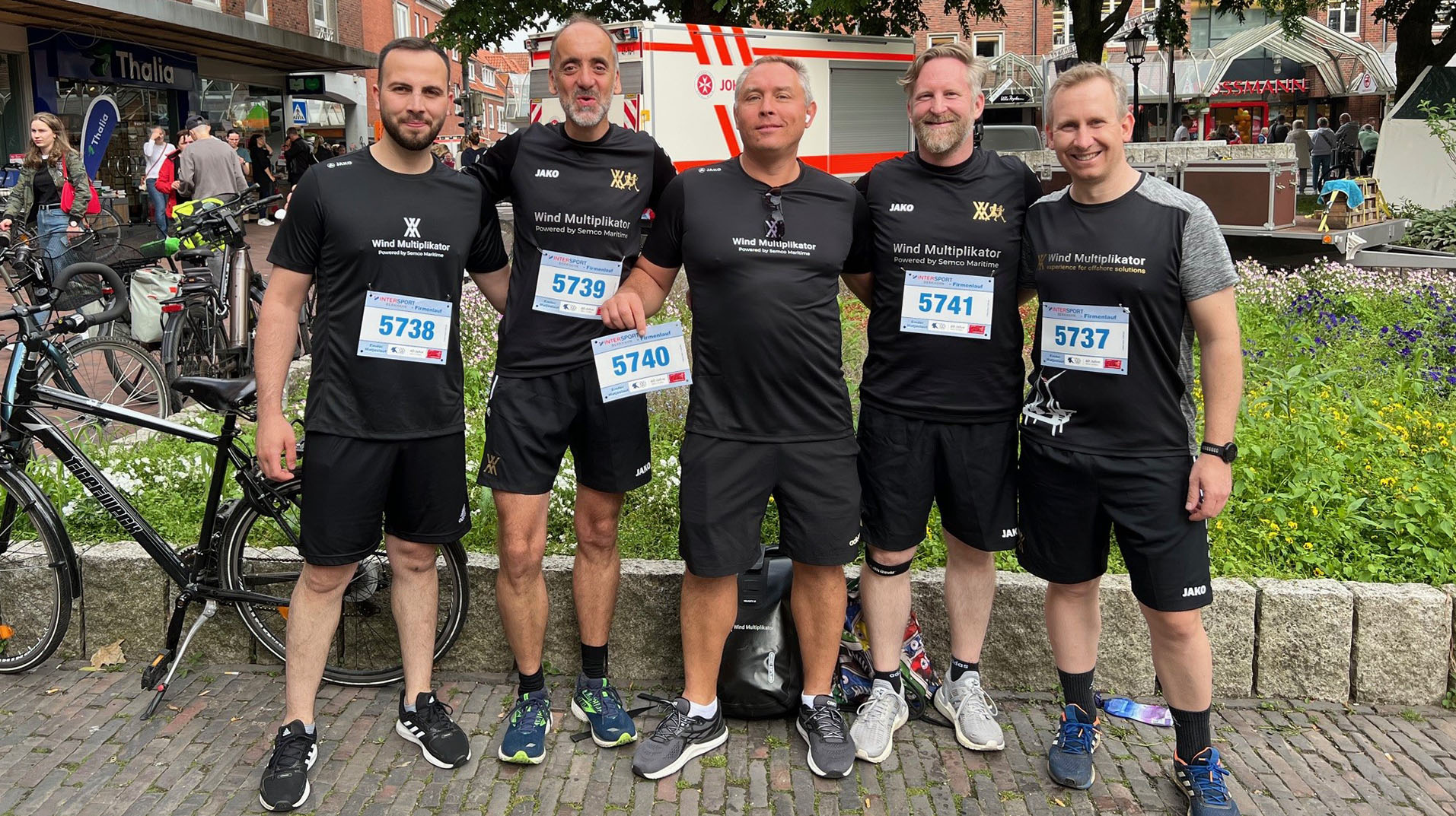 Laufen-Wind-Multiplikator-Emden